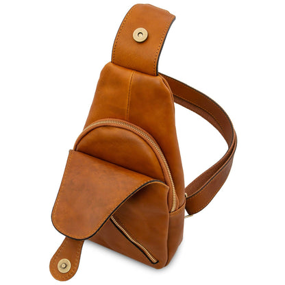 Leather bags for men Kevin - Matte leather crossover bag | TL142423 San Rocco Italia