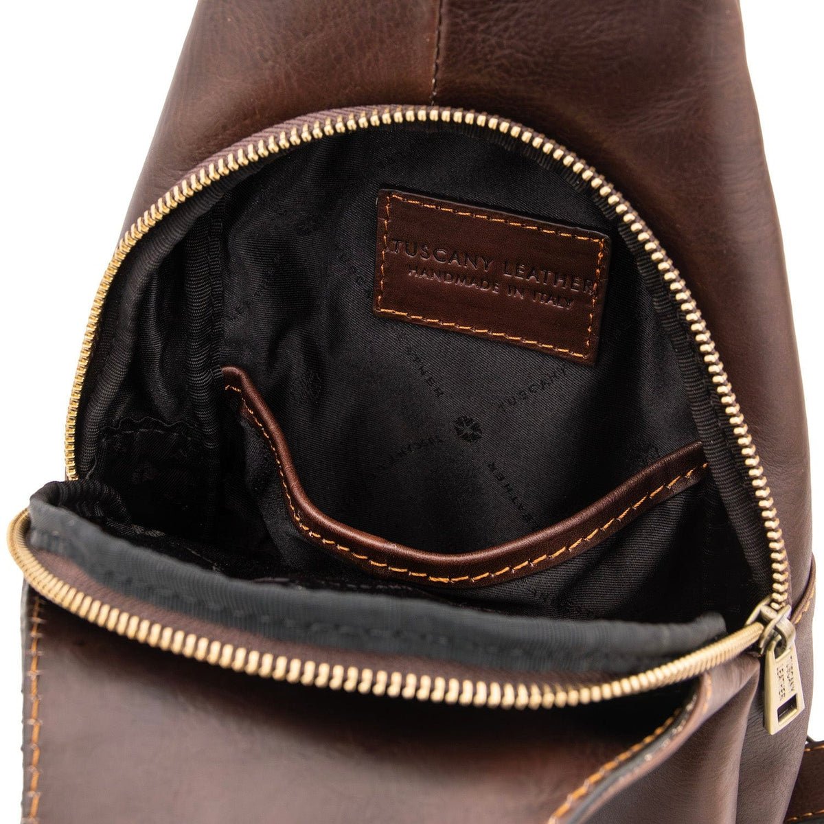 Leather bags for men Kevin - Matte leather crossover bag | TL142423 San Rocco Italia