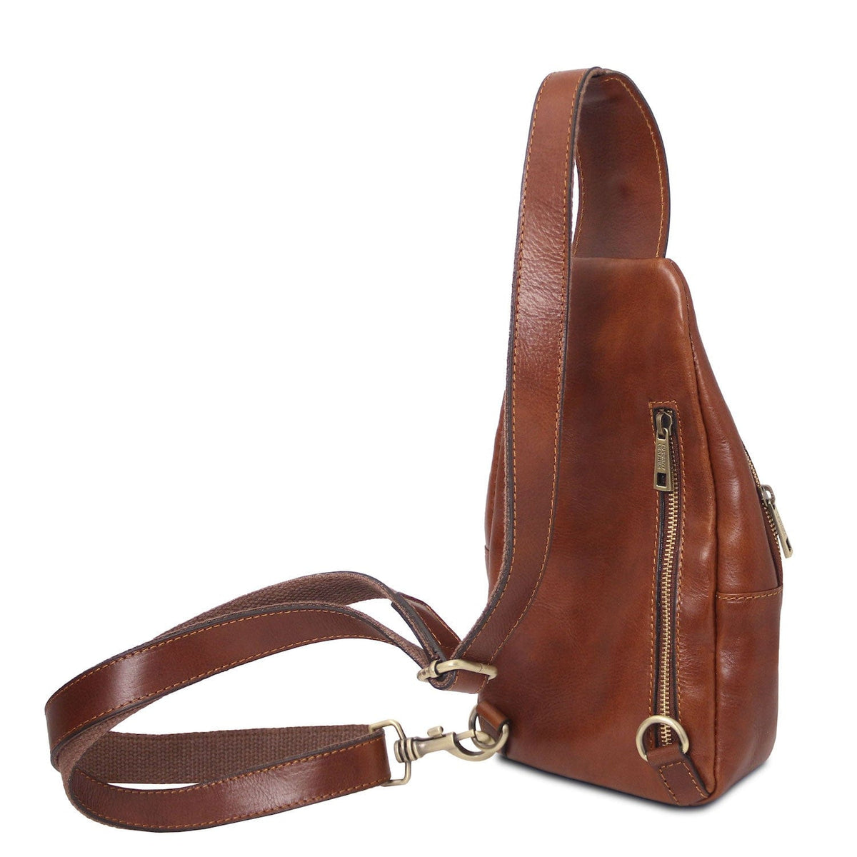 Leather bags for men Kevin - Matte leather crossover bag | TL142423 San Rocco Italia