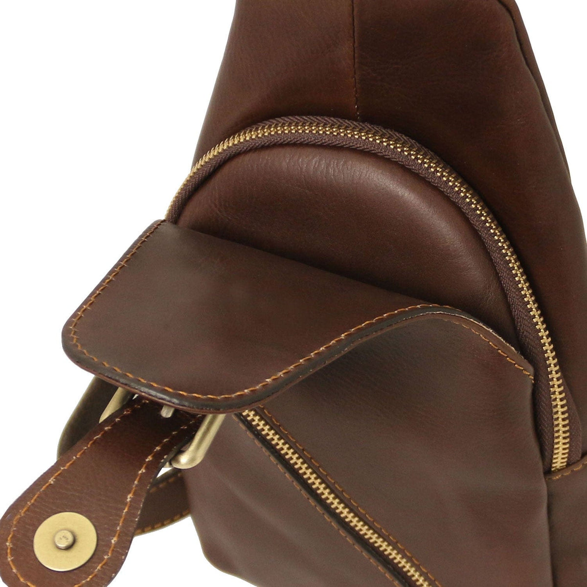 Leather bags for men Kevin - Matte leather crossover bag | TL142423 San Rocco Italia