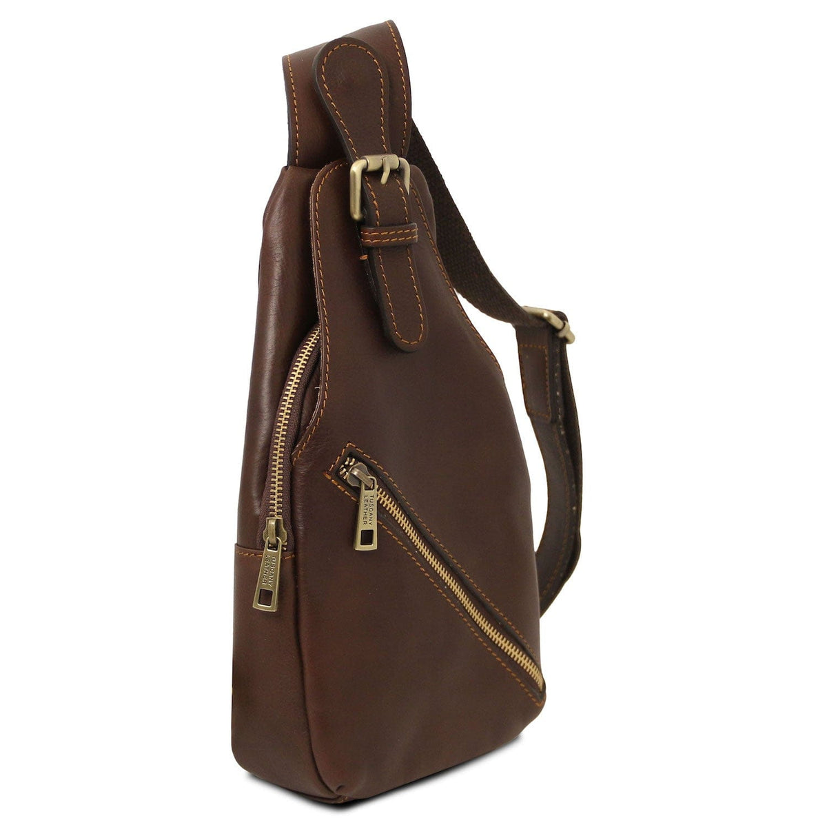 Leather bags for men Kevin - Matte leather crossover bag | TL142423 San Rocco Italia