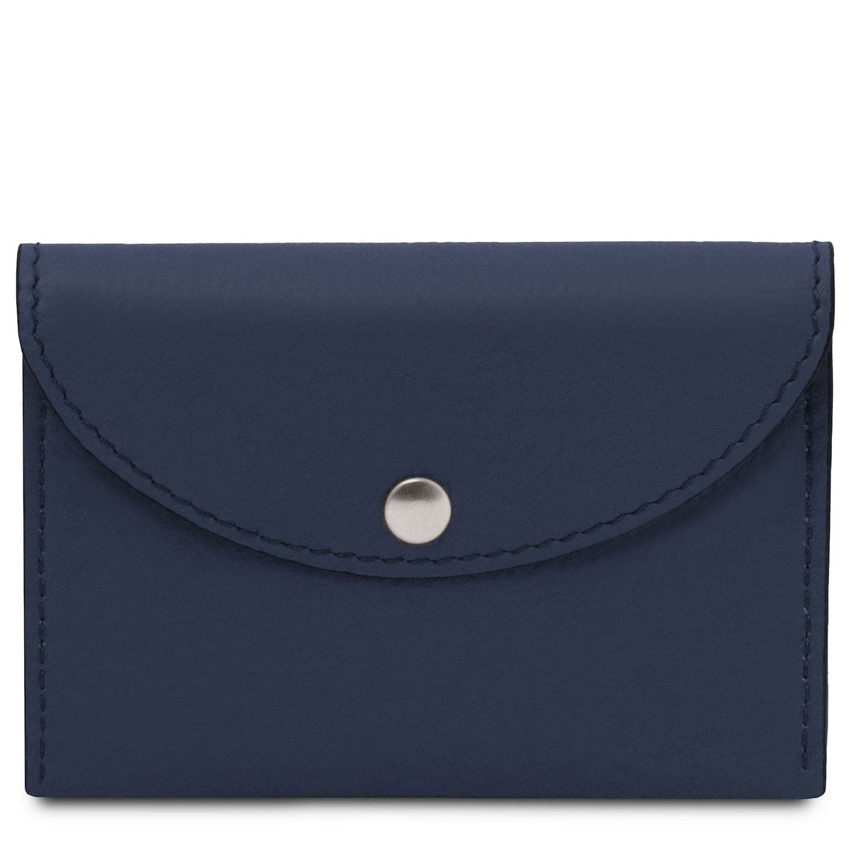 Office leather accessories Azul oscuro Leather business card /  credit card holder  | TL142417 San Rocco Italia