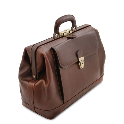 Bolsos de médico Leonardo - Bolso médico exclusivo de piel | TL142342 San Rocco Italia