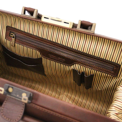 Bolsos de médico Leonardo - Bolso médico exclusivo de piel | TL142342 San Rocco Italia