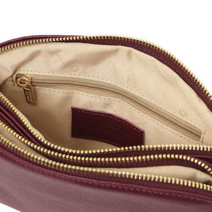 Leather handbags Lily - Soft leather shoulder bag | TL142375 San Rocco Italia