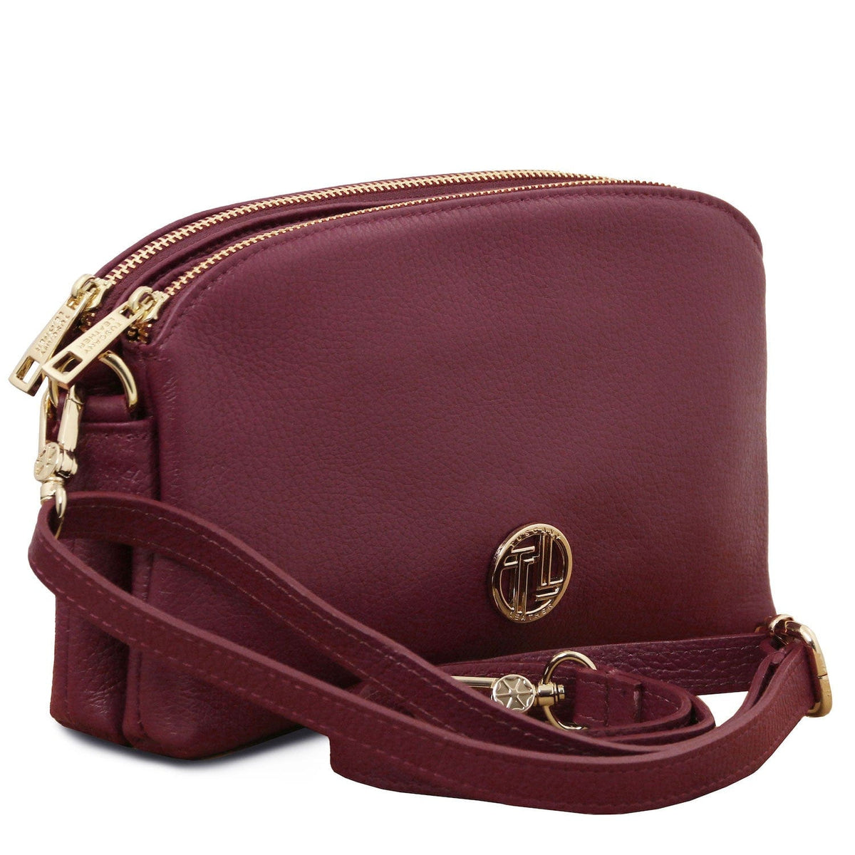 Leather handbags Lily - Soft leather shoulder bag | TL142375 San Rocco Italia