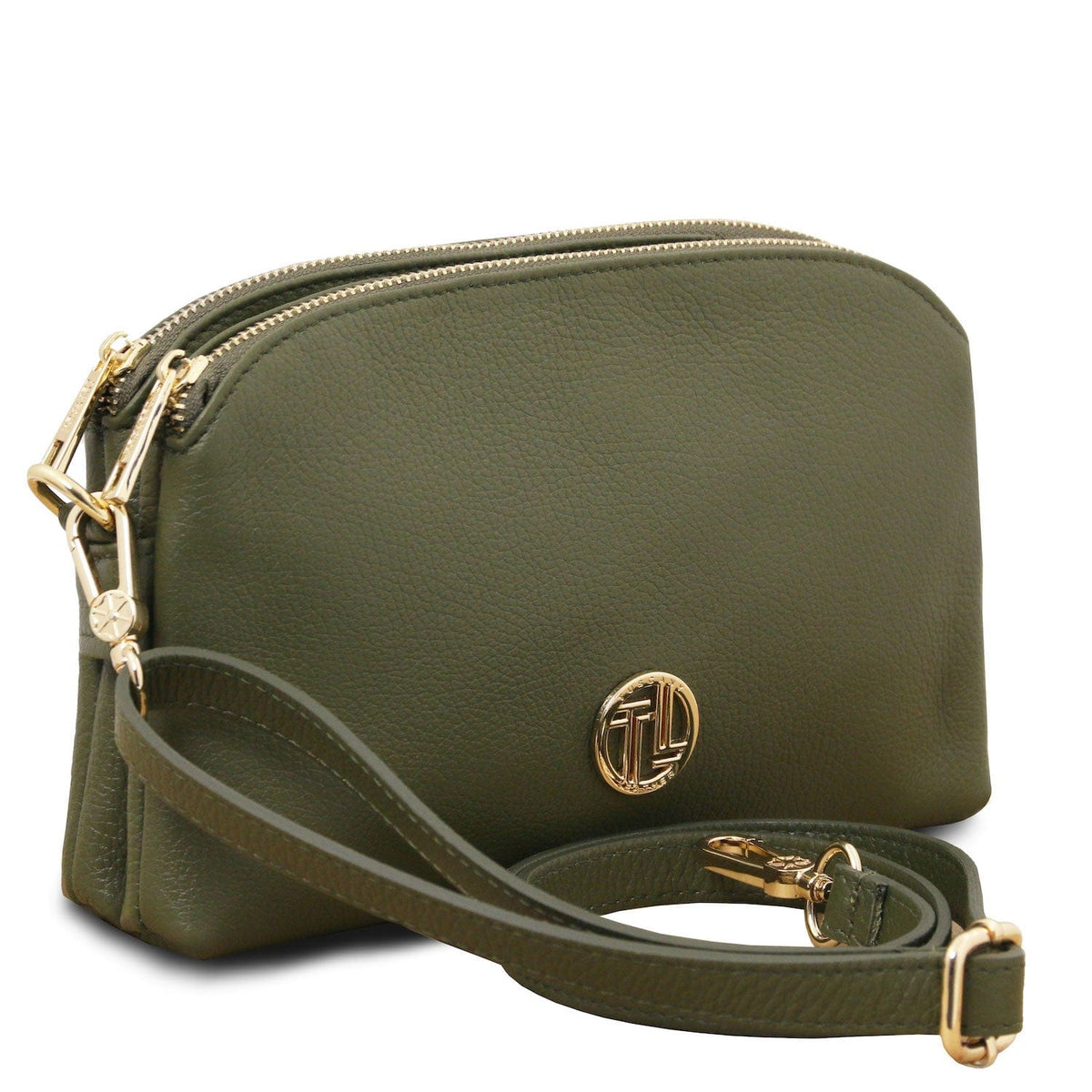 Leather handbags Lily - Soft leather shoulder bag | TL142375 San Rocco Italia