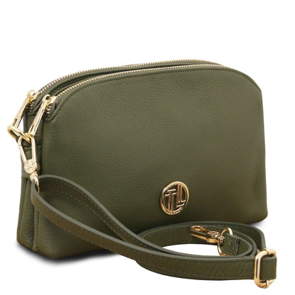 Leather handbags Lily - Soft leather shoulder bag | TL142375 San Rocco Italia