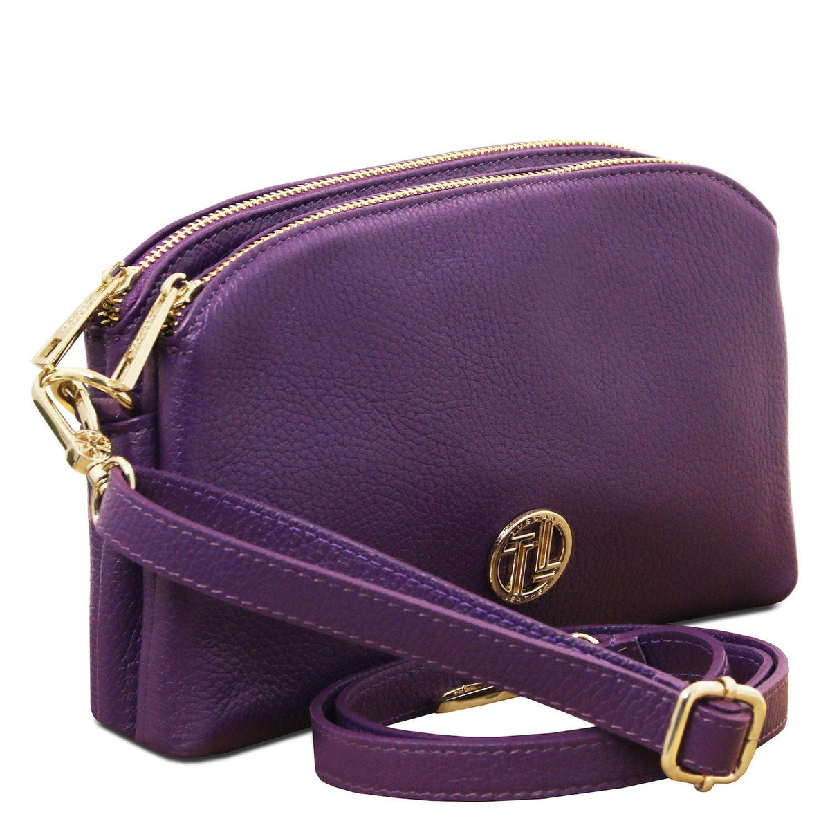 Leather handbags Lily - Soft leather shoulder bag | TL142375 San Rocco Italia