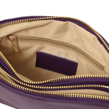 Leather handbags Lily - Soft leather shoulder bag | TL142375 San Rocco Italia