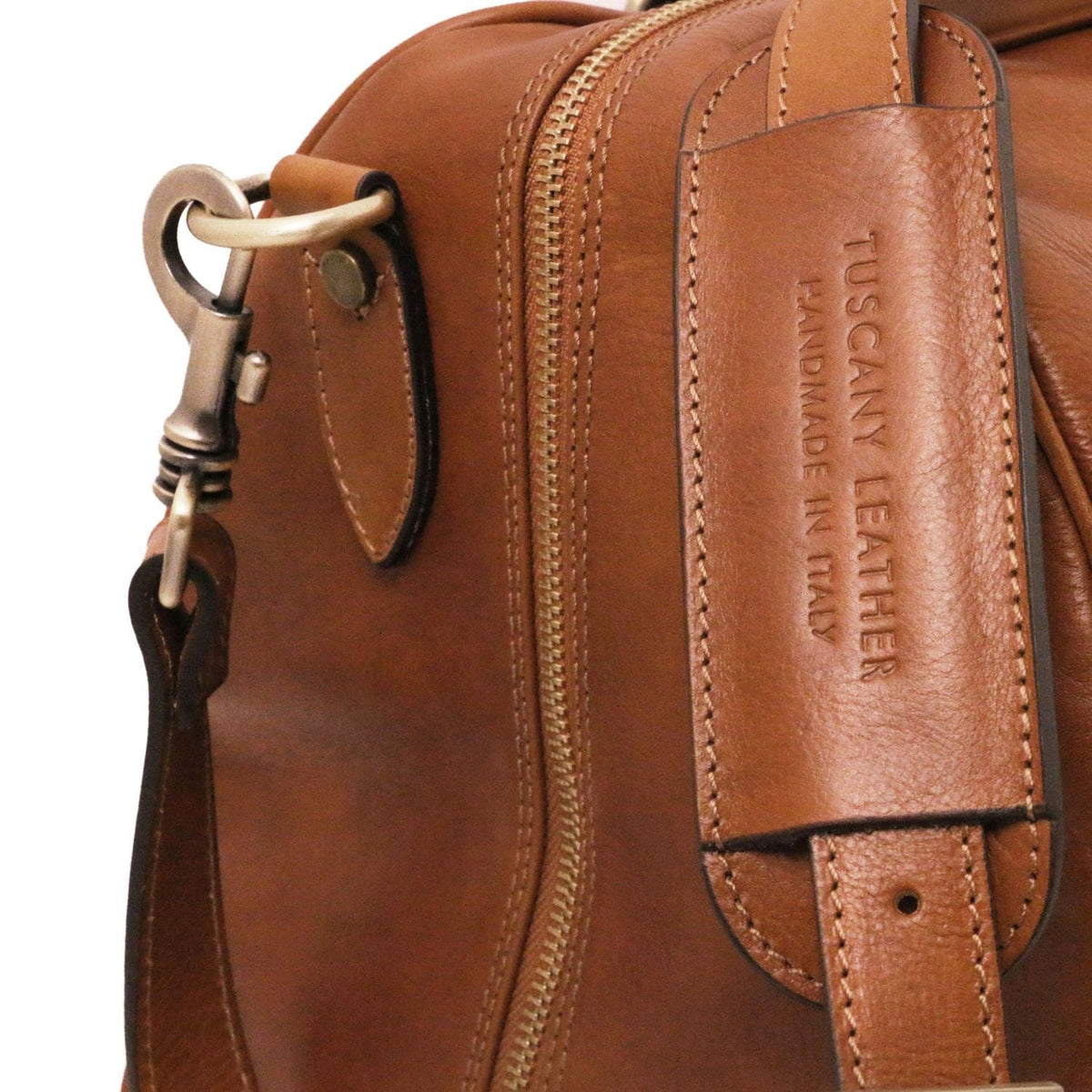 Sacs de voyage en cuir Lisbona - Sac de voyage en cuir - Petite taille | TL141658 San Rocco Italia