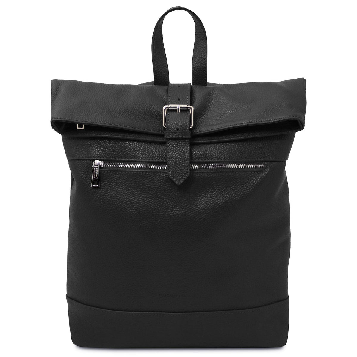 Sacs à dos en cuir Noir London - Sac à dos en cuir souple | TL142502 San Rocco Italia