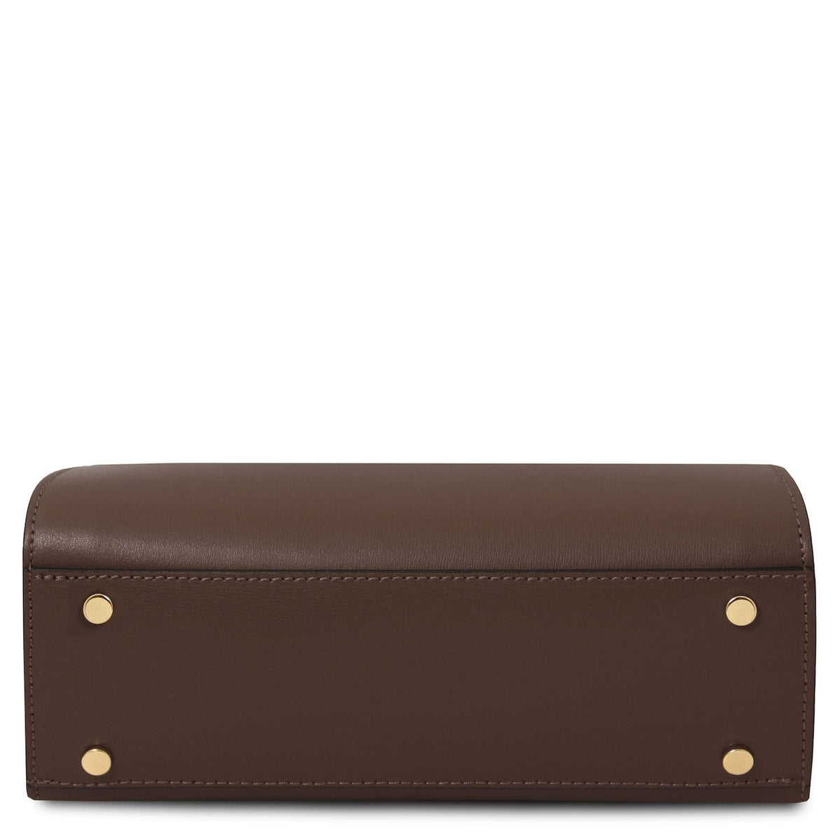 Leather handbags Maisy - Leather top handle bag in smooth leather | TL142459 San Rocco Italia