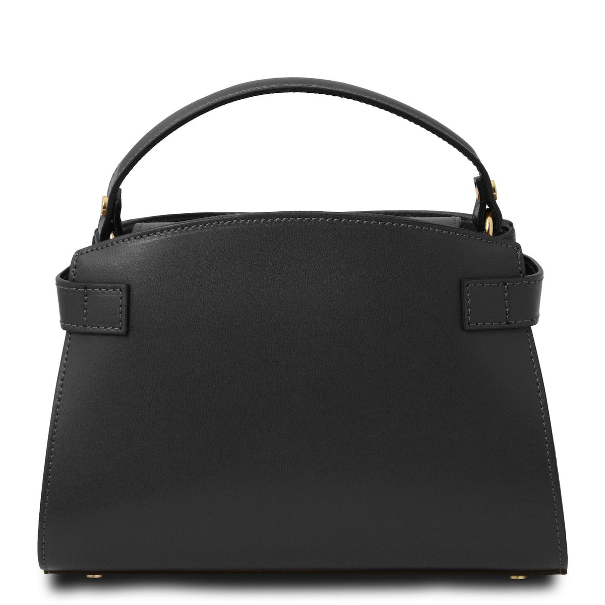 Leather handbags Maisy - Leather top handle bag in smooth leather | TL142459 San Rocco Italia