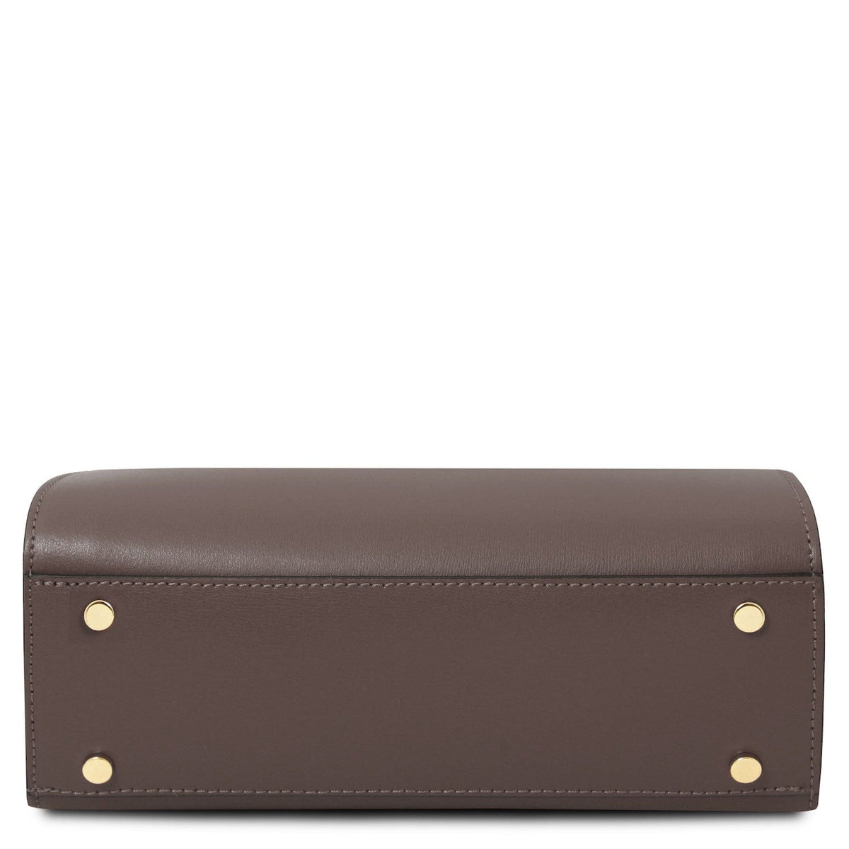 Leather handbags Maisy - Leather top handle bag in smooth leather | TL142459 San Rocco Italia