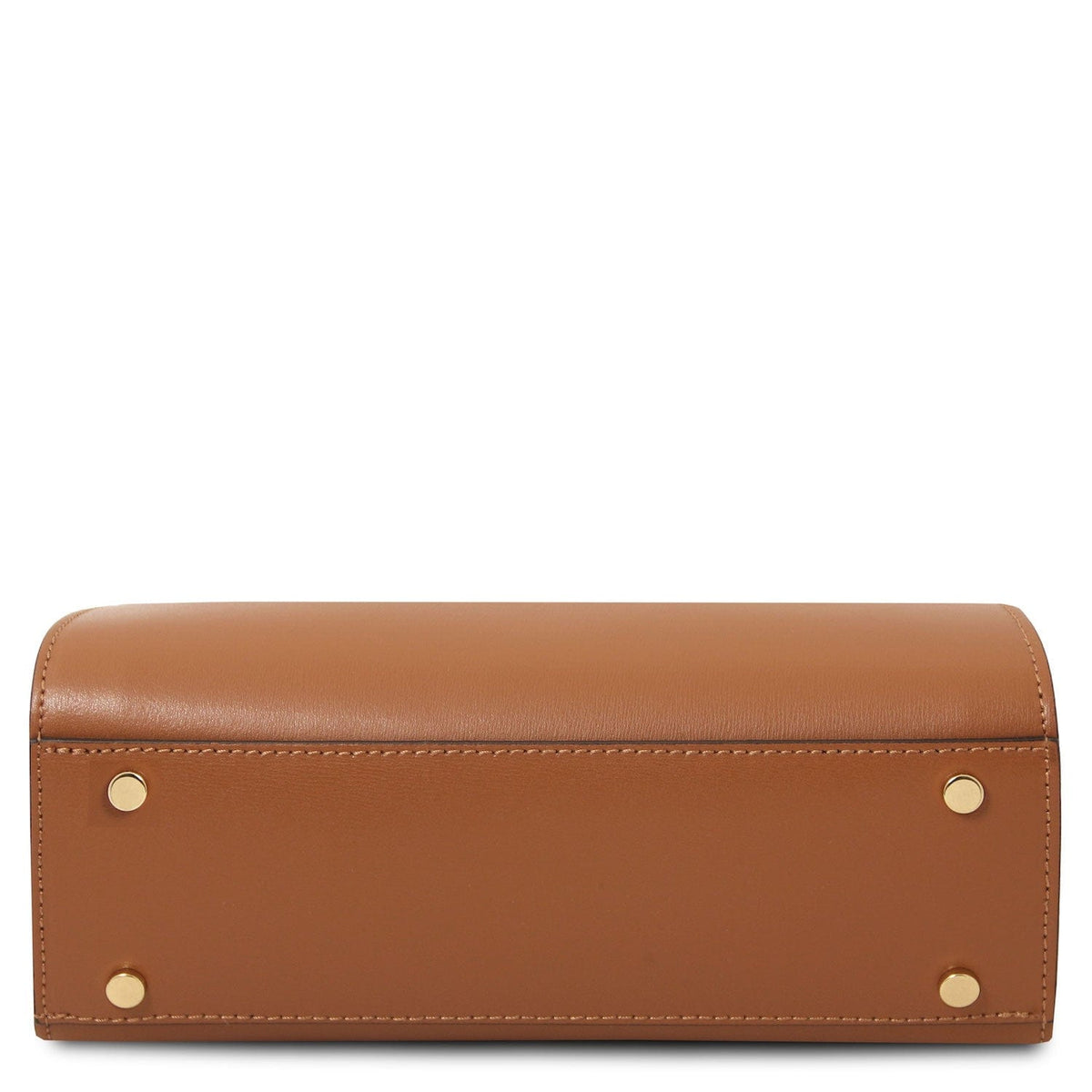 Leather handbags Maisy - Leather top handle bag in smooth leather | TL142459 San Rocco Italia