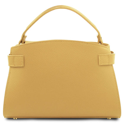 Leather handbags Maisy - Leather top handle bag - Medium size | TL142455 San Rocco Italia
