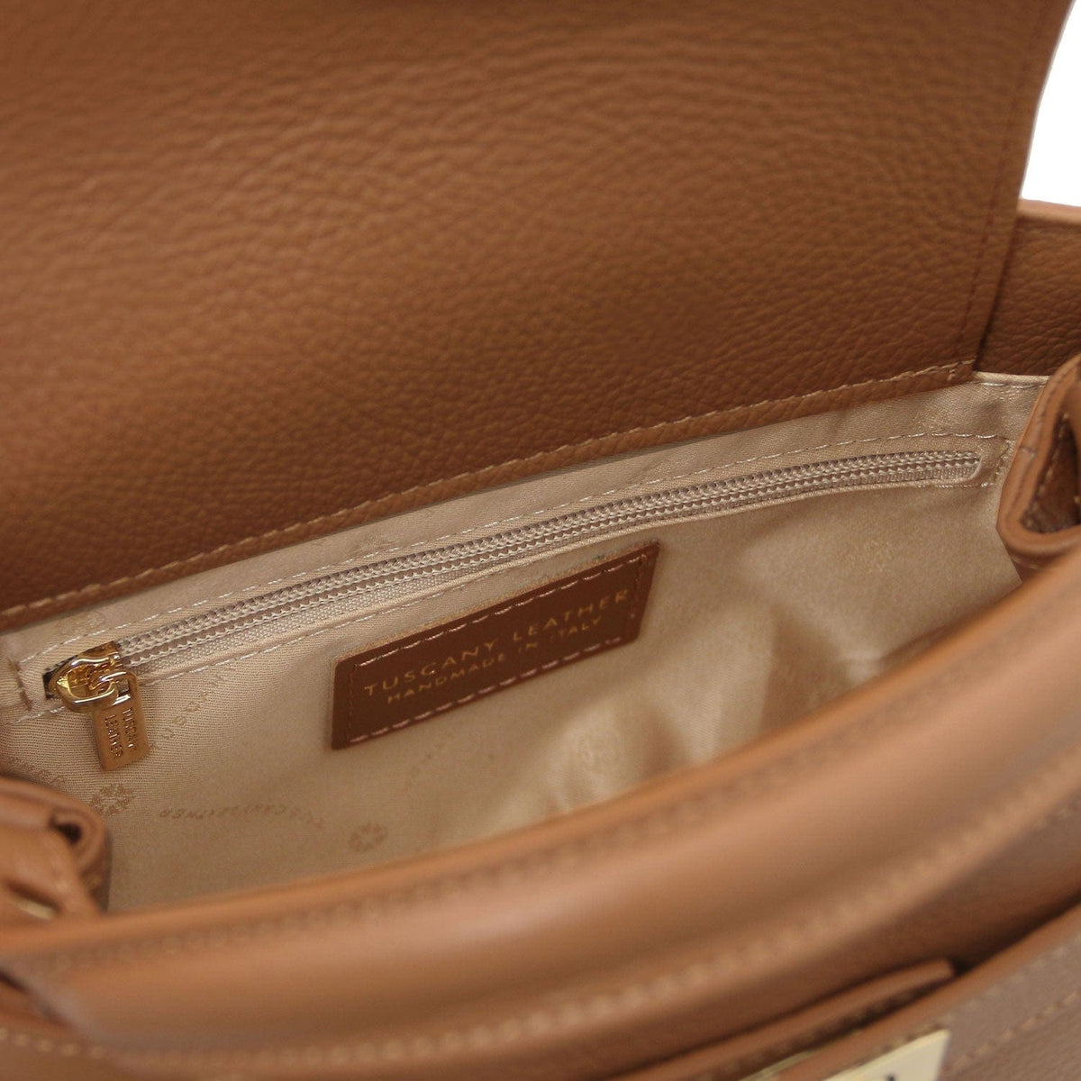 Leather handbags Maisy - Leather top handle bag - Medium size | TL142455 San Rocco Italia