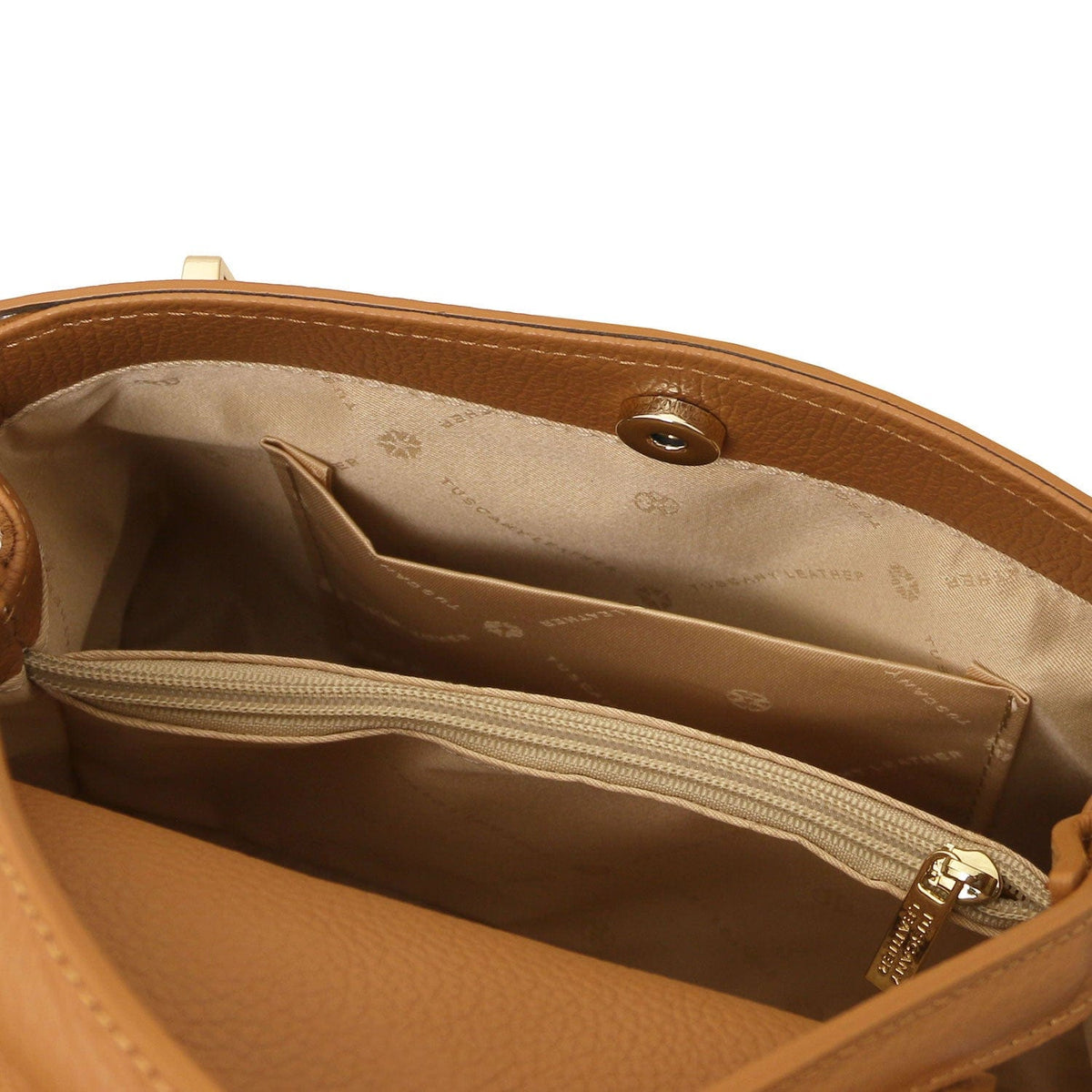 Leather handbags Maisy - Leather top handle bag - Medium size | TL142455 San Rocco Italia