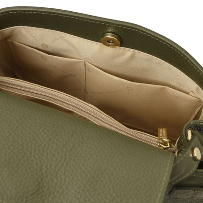 Leather handbags Maisy - Leather top handle bag - Medium size | TL142455 San Rocco Italia