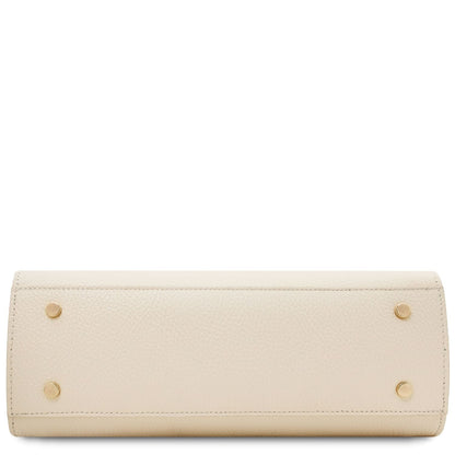 Maisy - Leather top handle bag - Medium size