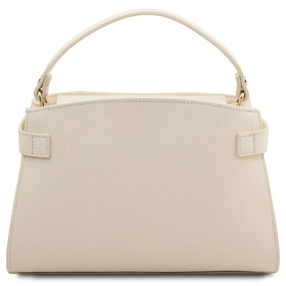 Maisy - Leather top handle bag - Medium size