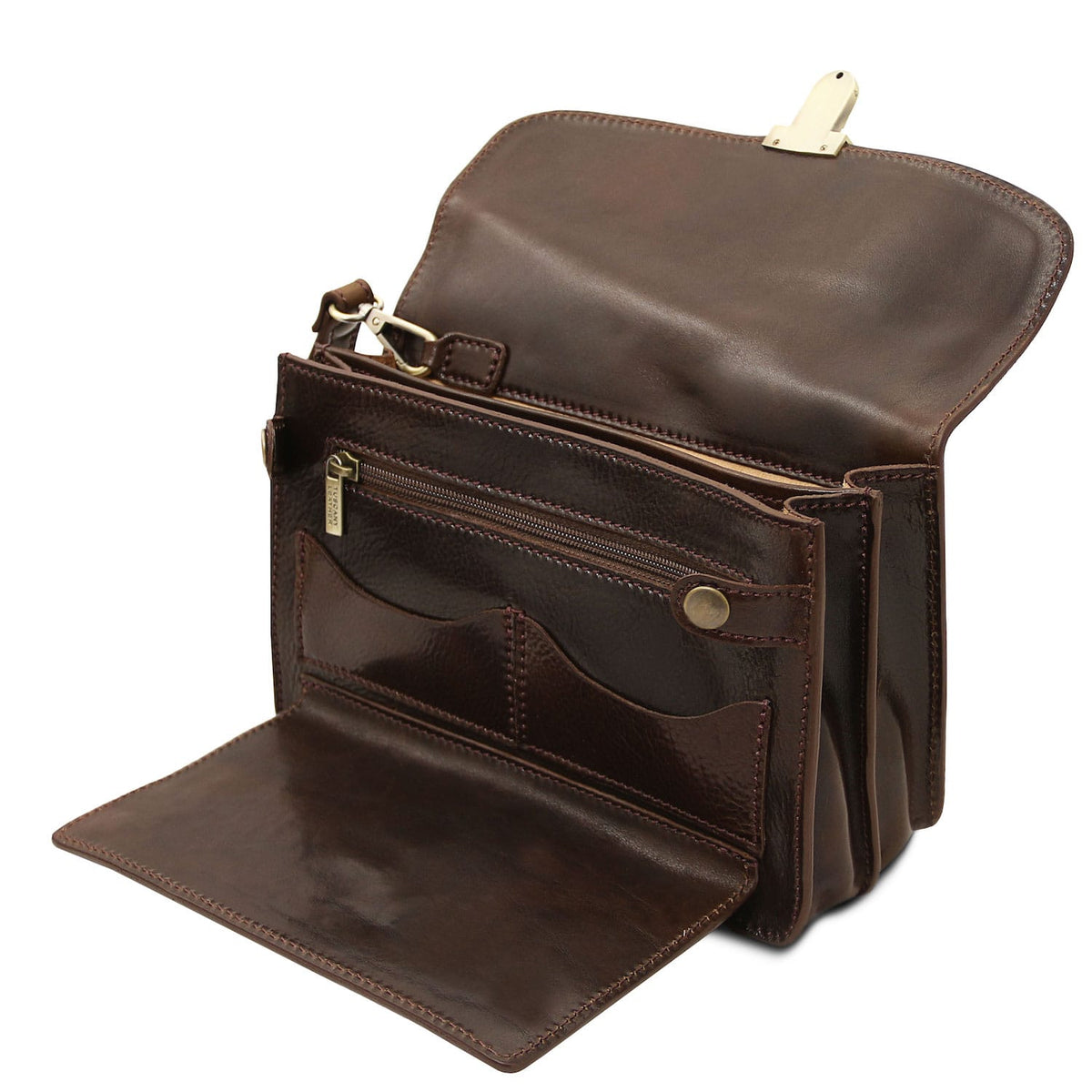 Sacs homme en cuir Max - Sac de poignet pratique homme en cuir | TL8075 San Rocco Italia