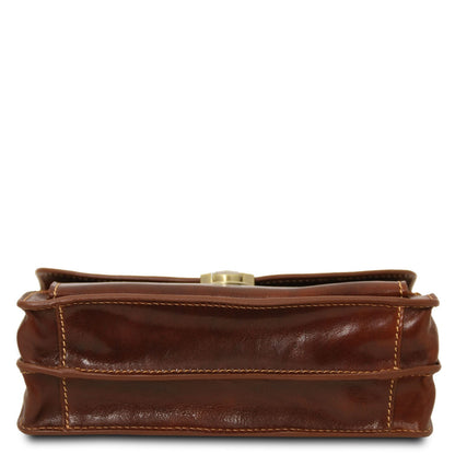 Sacs homme en cuir Max - Sac de poignet pratique homme en cuir | TL8075 San Rocco Italia