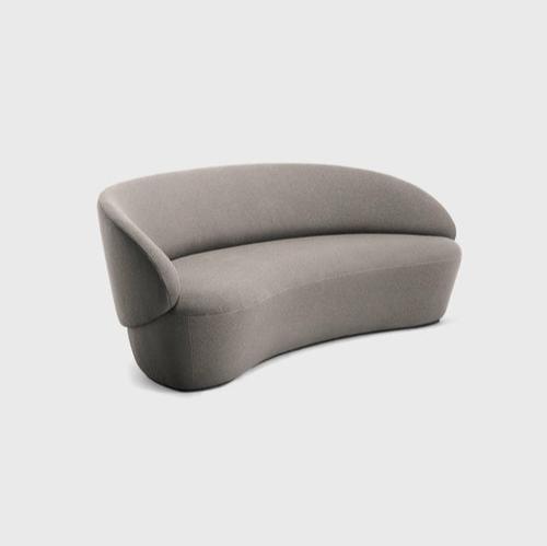 Sofas 2-Seater / Beige/Camira fabric Naïve Curved Sofa San Rocco Italia