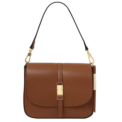 Bolsos de hombro de piel Cuero Nausica - Italian leather shoulder bag | TL141598 San Rocco Italia