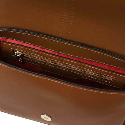 Bolsos de hombro de piel Nausica - Bolso de hombro de piel italiana | TL141598 San Rocco Italia