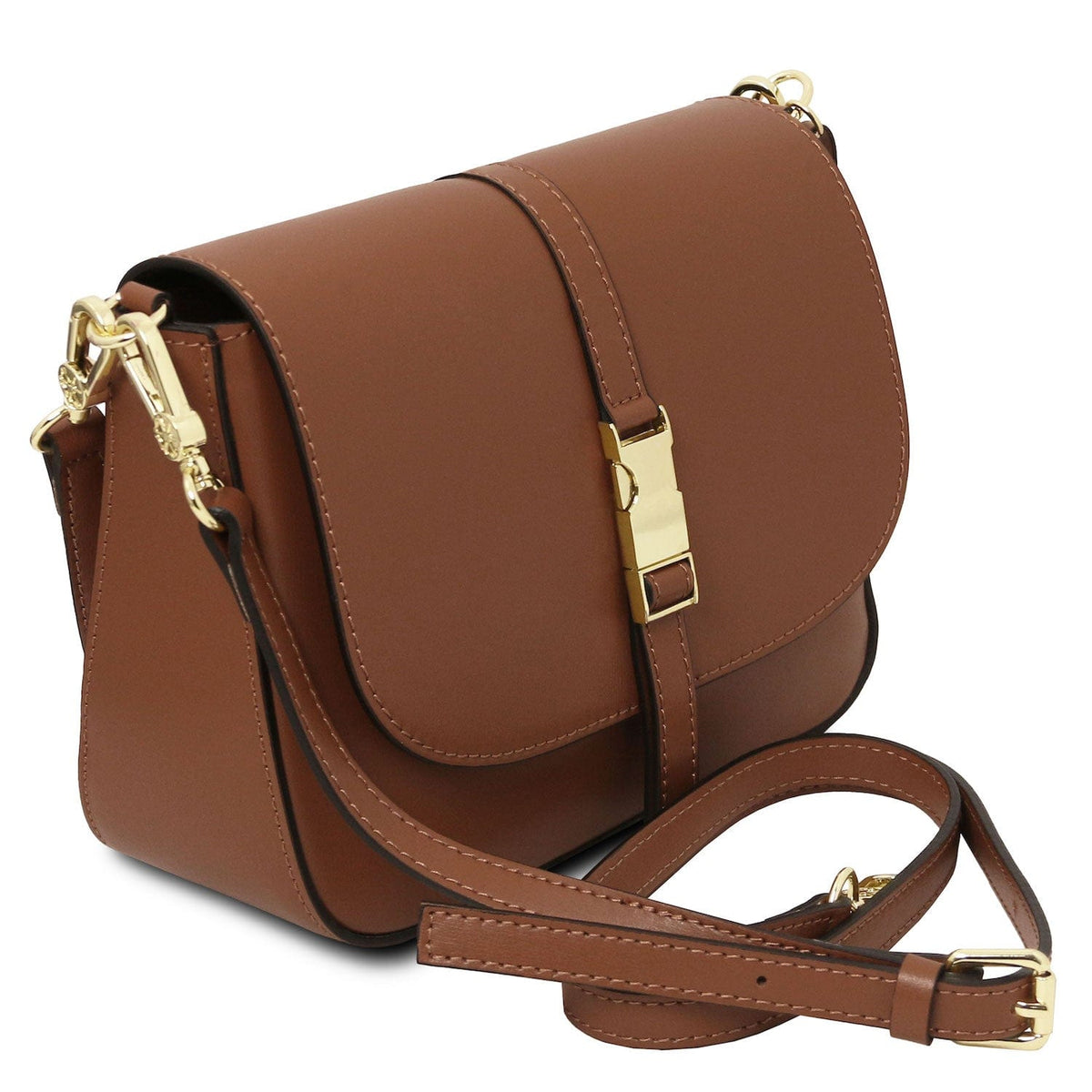 Bolsos de hombro de piel Nausica - Bolso de hombro de piel italiana | TL141598 San Rocco Italia