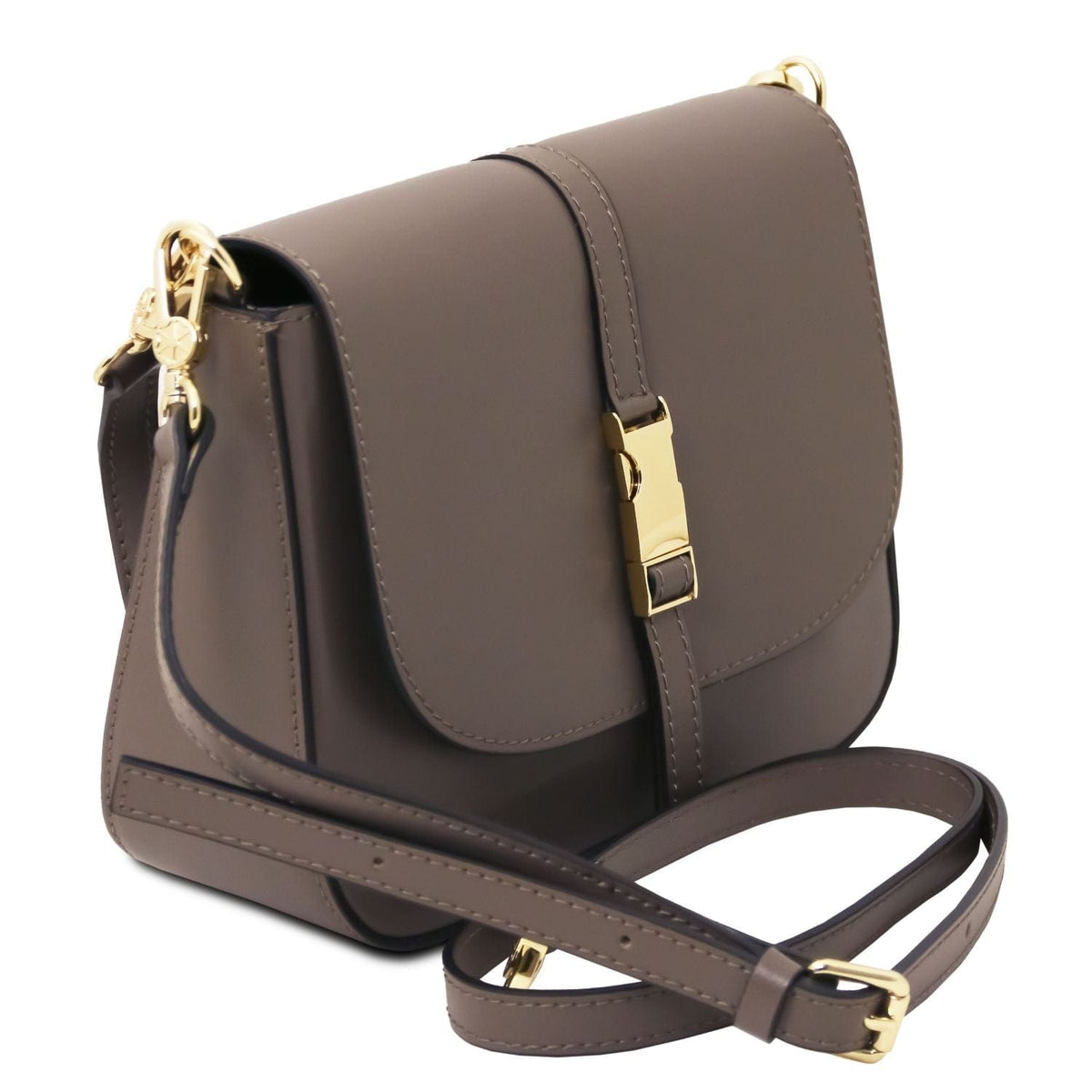 Bolsos de hombro de piel Nausica - Bolso de hombro de piel italiana | TL141598 San Rocco Italia