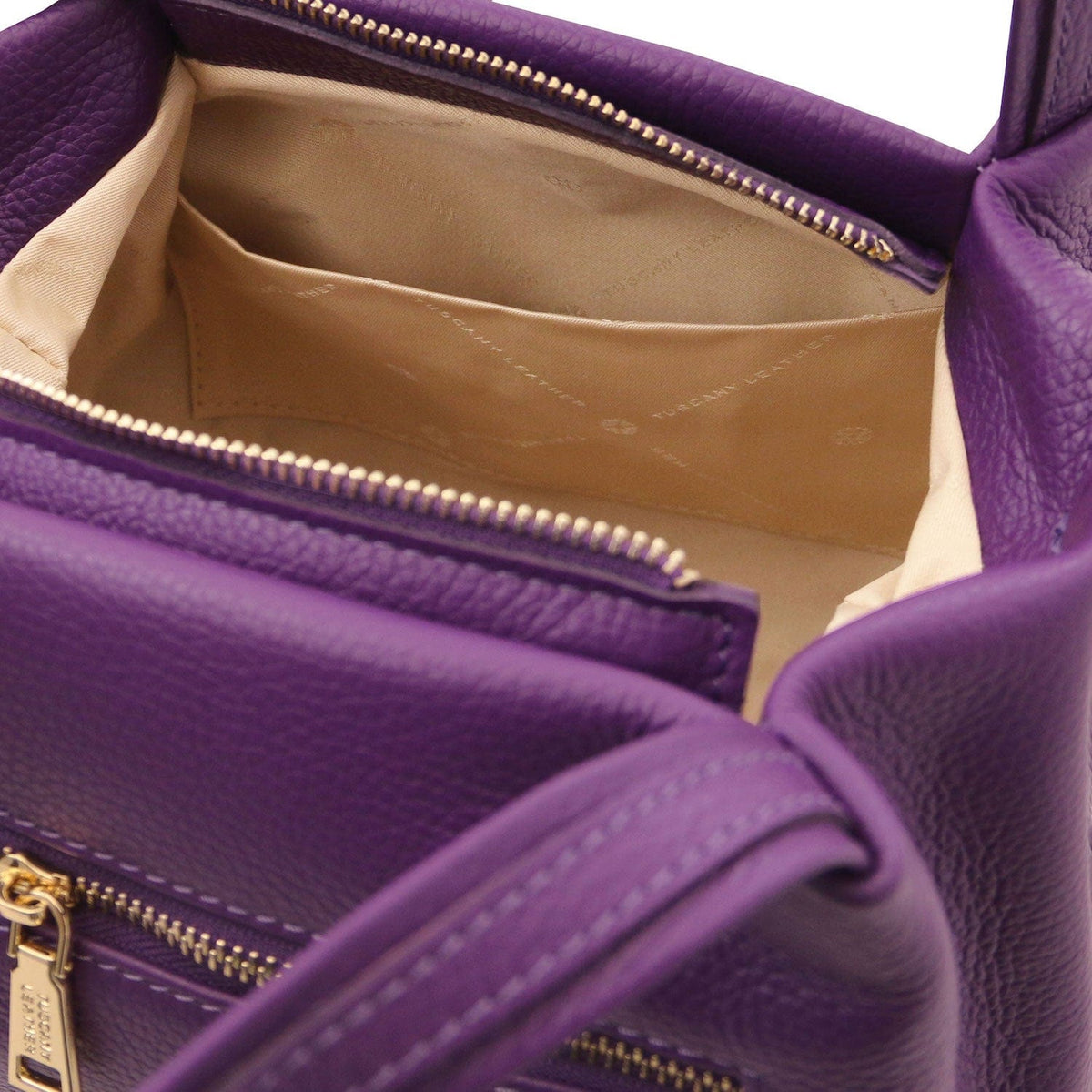 Nora - Soft leather handbag | TL142372 - Premium Leather handbags - Shop now at San Rocco Italia