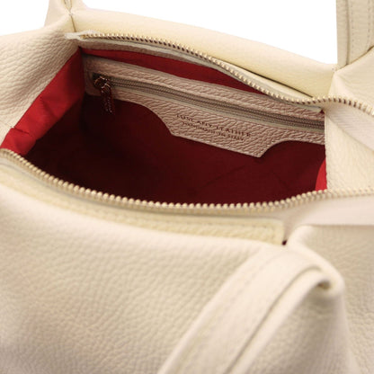 Leather handbags Nora - Soft leather handbag | TL142372 San Rocco Italia