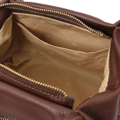 Nora - Soft leather handbag | TL142372 - Premium Leather handbags - Shop now at San Rocco Italia