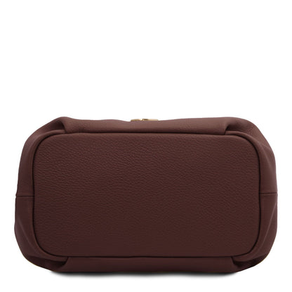 Nora - Soft leather handbag | TL142372 - Premium Leather handbags - Shop now at San Rocco Italia