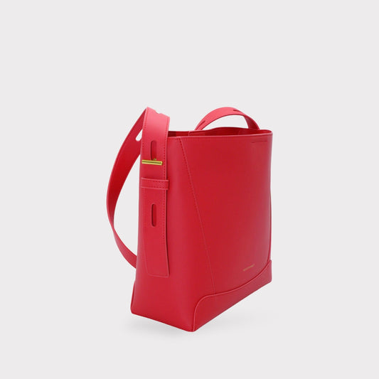 Handbag & Wallet Accessoires Oli - Apple Leather Midi Shoulder Cross-body Bag Rouge San Rocco Italia