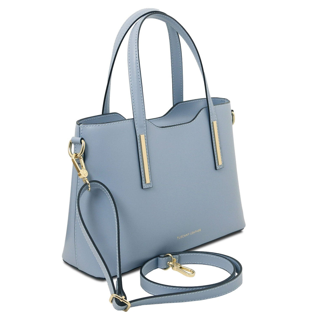 Leather handbags Olimpia - Italian leather tote - Small size | TL141521 San Rocco Italia