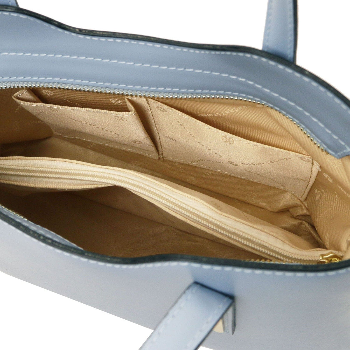 Leather handbags Olimpia - Italian leather tote - Small size | TL141521 San Rocco Italia