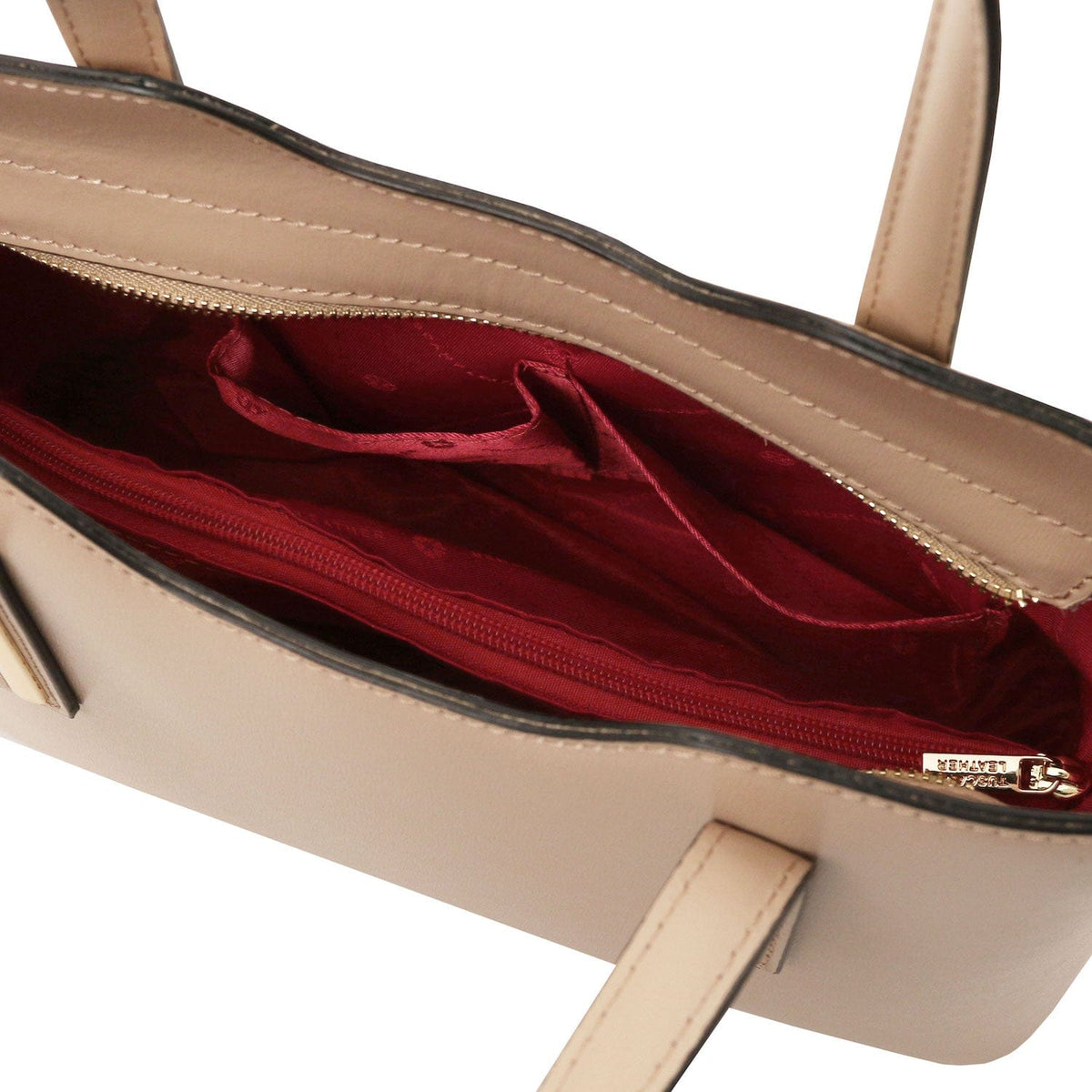 Leather handbags Olimpia - Italian leather tote - Small size | TL141521 San Rocco Italia