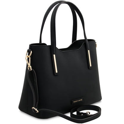 Olimpia - Matte leather tote | TL142561