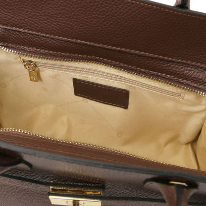 Bolsos de piel Origami - Bolso tote de piel | TL142507 San Rocco Italia
