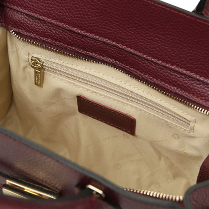 Bolsos de piel Origami - Bolso tote de piel | TL142507 San Rocco Italia