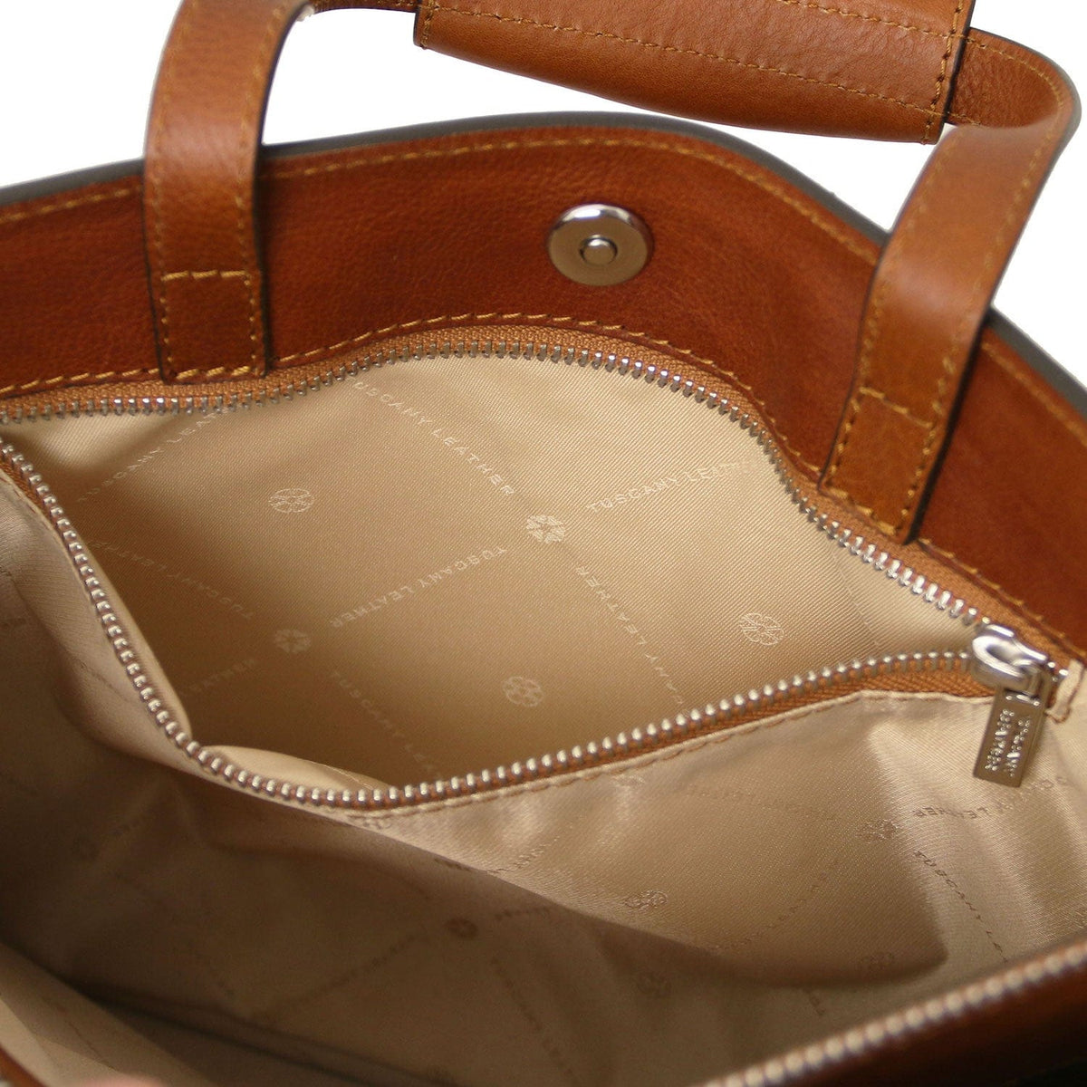 Maletines de piel Palermo - Maletín de piel italiana para mujer con 3 compartimentos | TL142452 San Rocco Italia