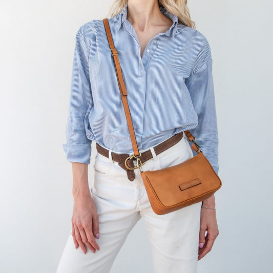 Parfait - Vegetable-tanned leather clutch | TL142568