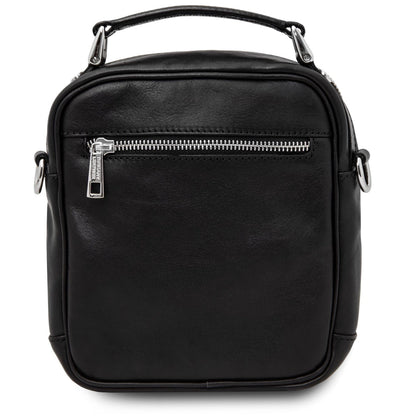 Leather bags for men Paul - Leather Crossbody Bag in Matte Leather | TL142457 San Rocco Italia