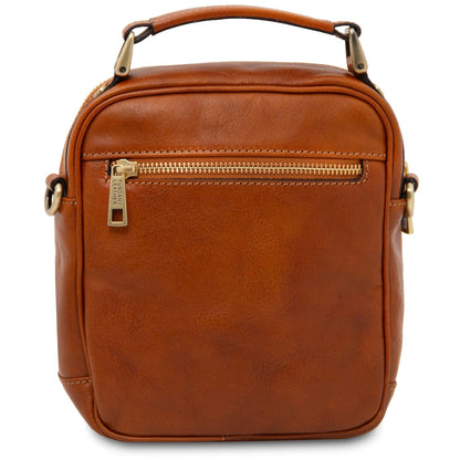 Leather bags for men Paul - Leather Crossbody Bag in Matte Leather | TL142457 San Rocco Italia