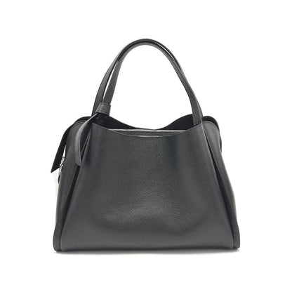 Totes Black / Large Pienza - Italian Leather Tote Handbag San Rocco Italia