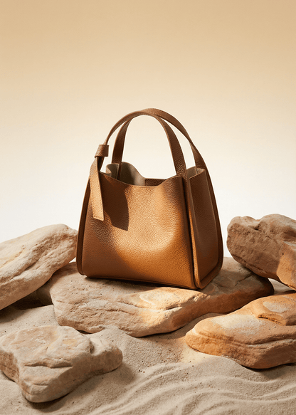 Totes Pienza - Italian Leather Tote Handbag San Rocco Italia